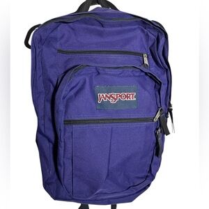 JanSport Big Student Polyester Backpack Purple